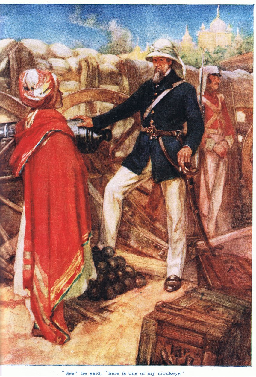 ನೋಡು, ಇಲ್ಲಿ ನನ್ನ ಒಂದು ಕೋತಿ ಇದೆ ಎಂದರು. ಟರ್ಕಿ by Arthur David McCormick