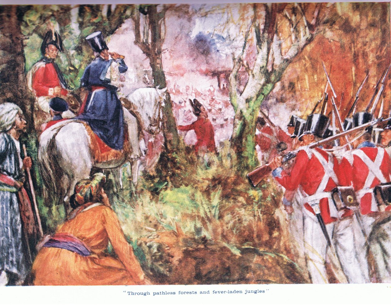 Yolsuz ormanlar ve ateş yüklü ormanlar boyunca by Arthur David McCormick