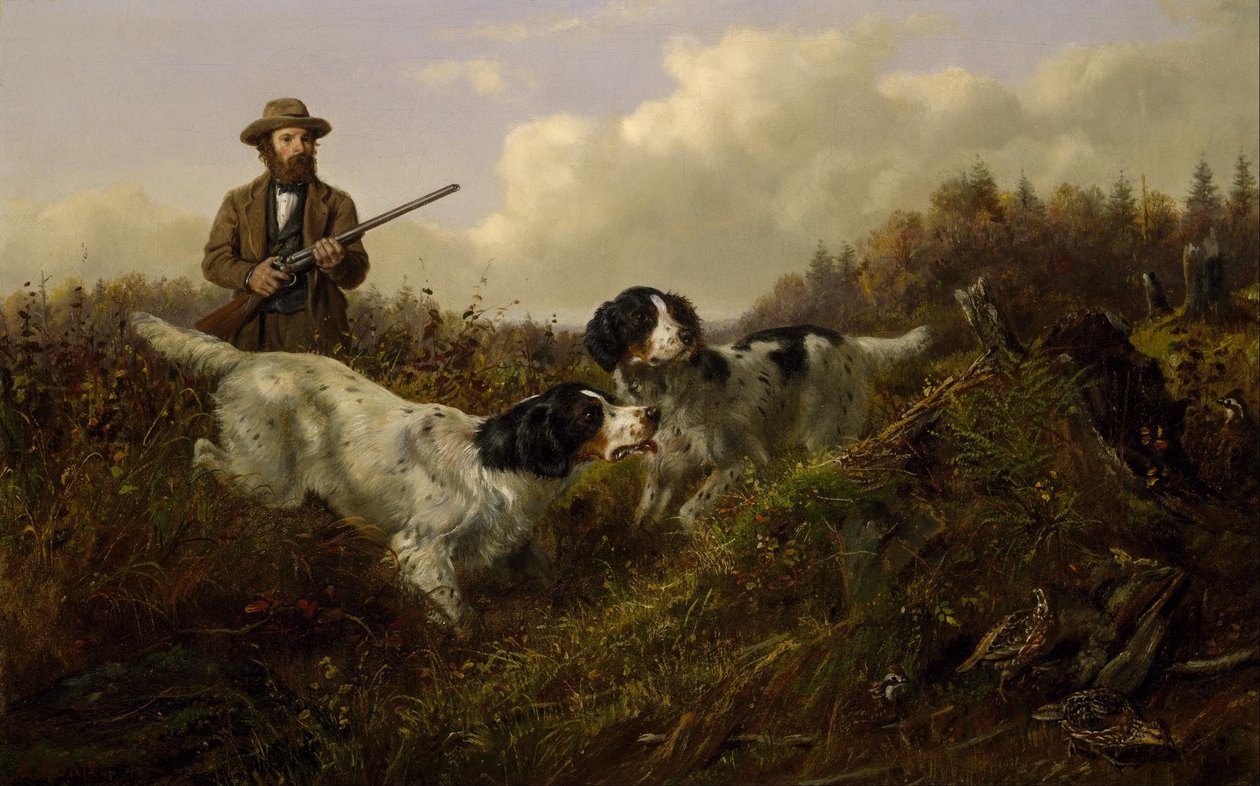 Kızarma Orman Tavuğu, Long Lake, Hamilton County, New York by Arthur Fitzwilliam Tait