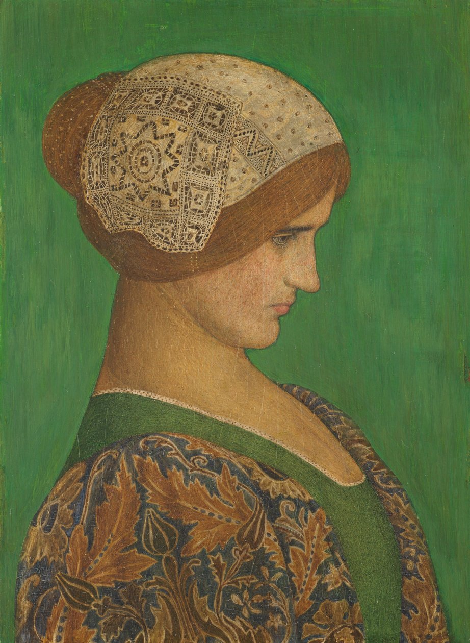 Georgie, 1898 (panelde tempera) by Arthur Joseph Gaskin