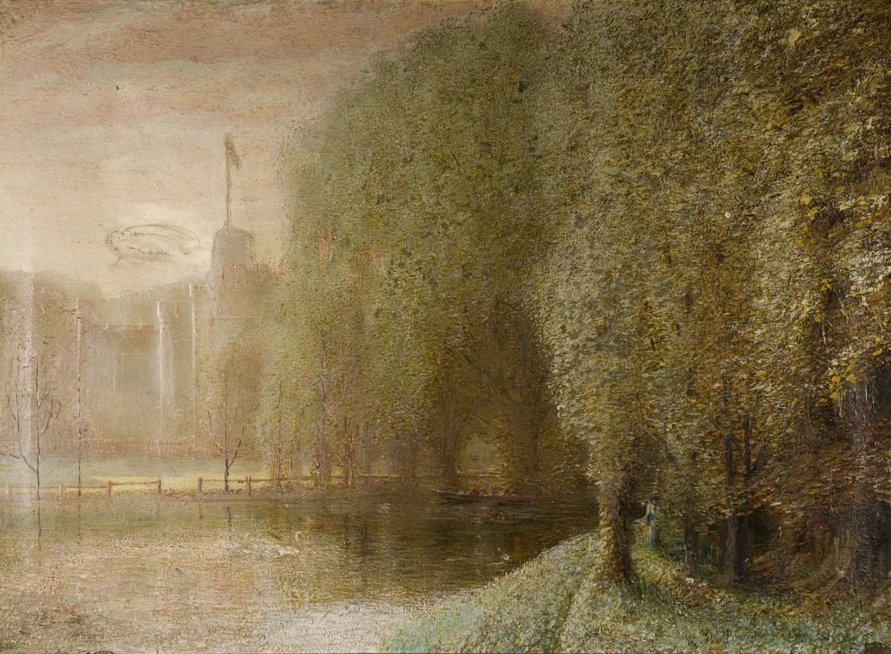 Nottingham yakınlarındaki Tollerton Gölü by Arthur Lowe