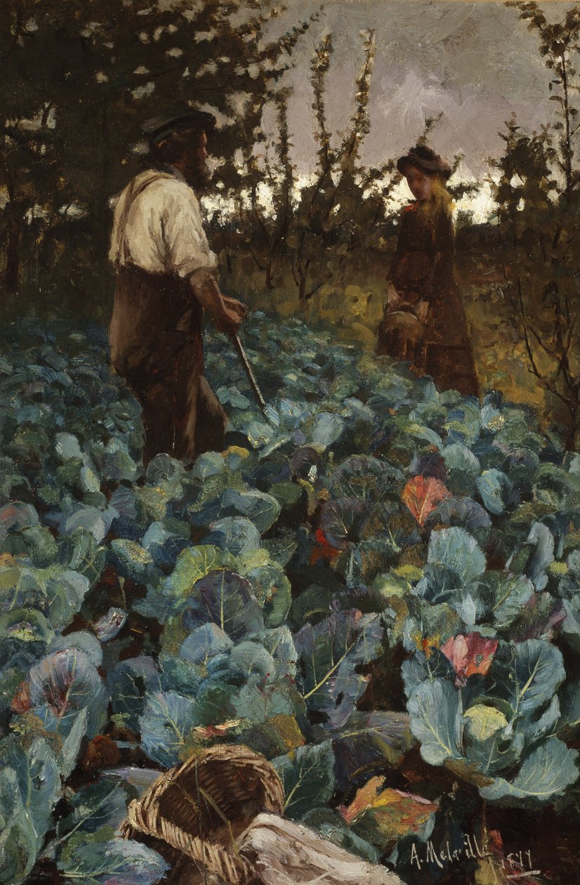 Lahana Bahçesi by Arthur Melville