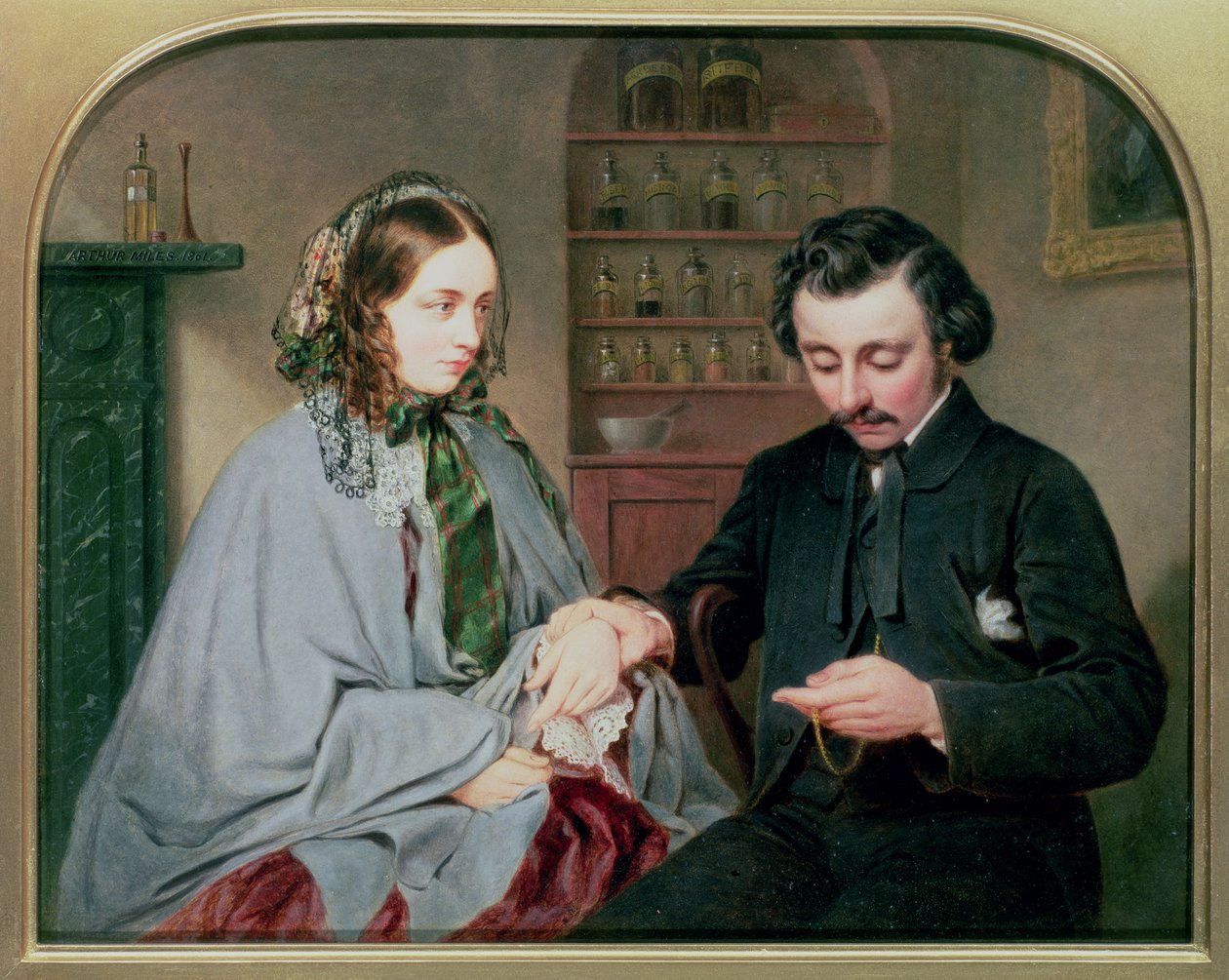 Doktor, 1860 dolayları by Arthur Miles