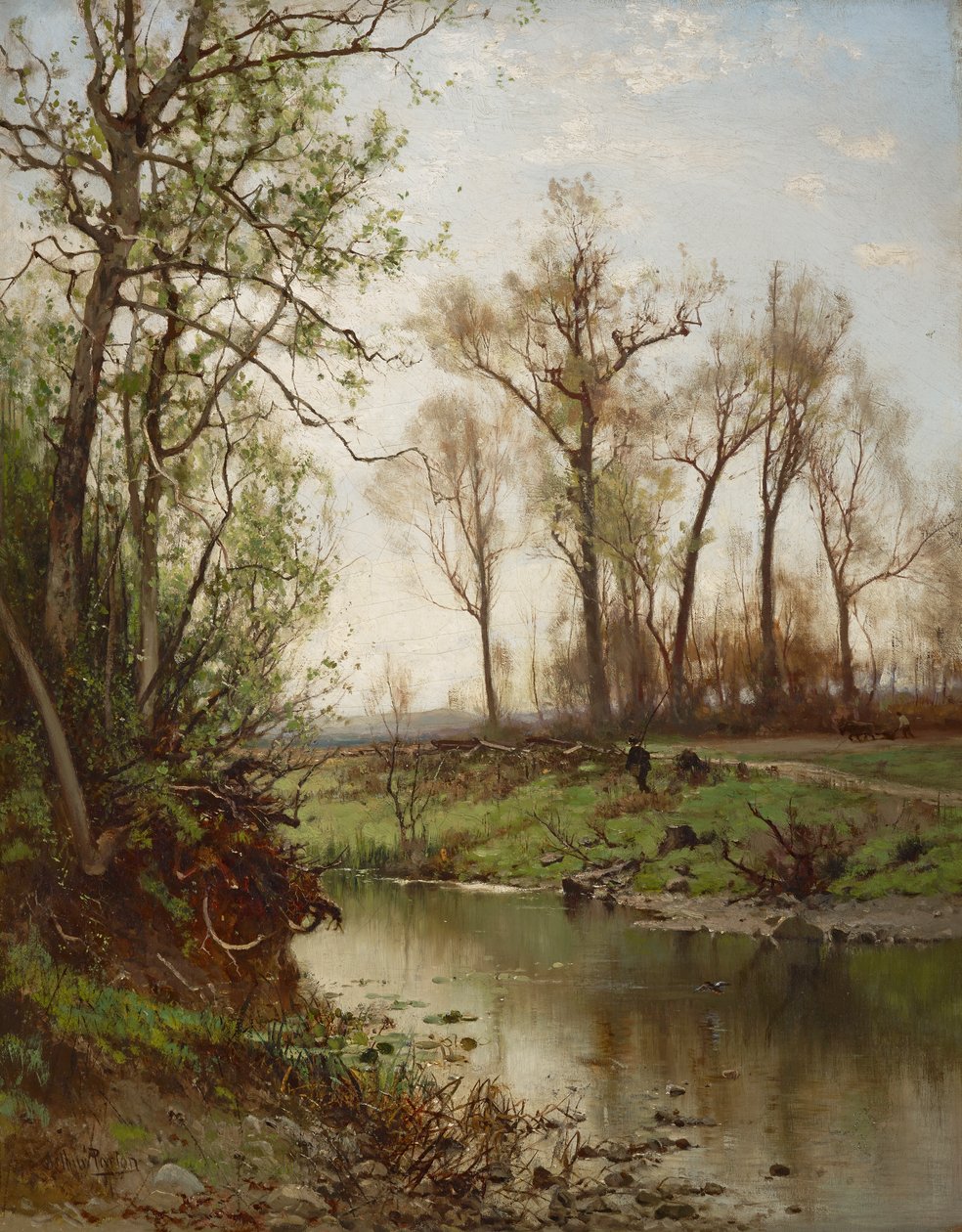 Erken bahar by Arthur Parton