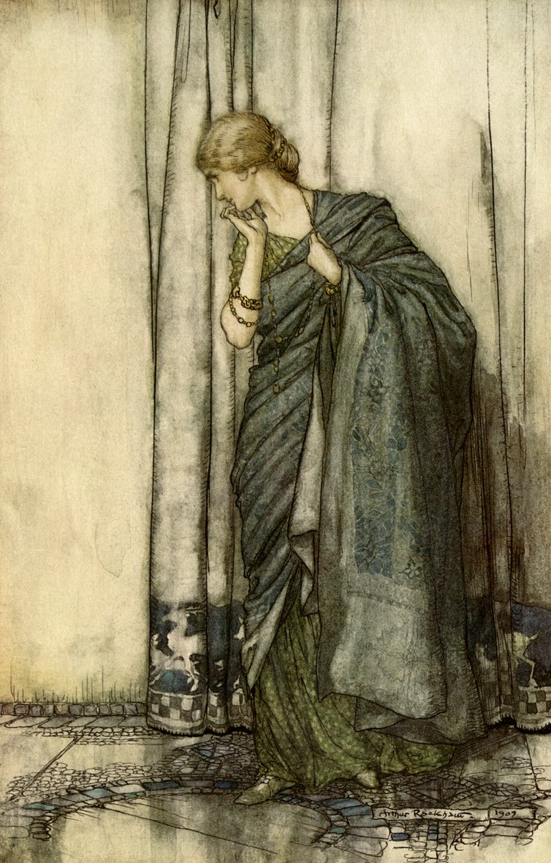 Bir yaz gecesi rüyası by Arthur Rackham