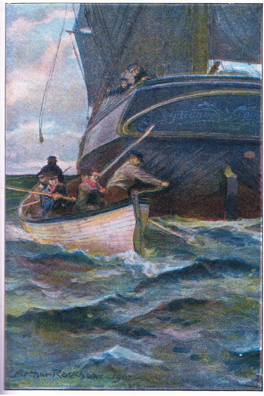 Yanından ayrılırken by Arthur Rackham