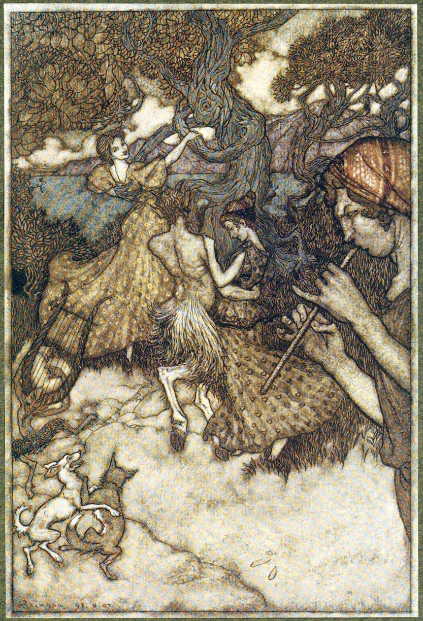 Orpheus valsi ilk ürettiyse, The Ingoldsby Legends, pub