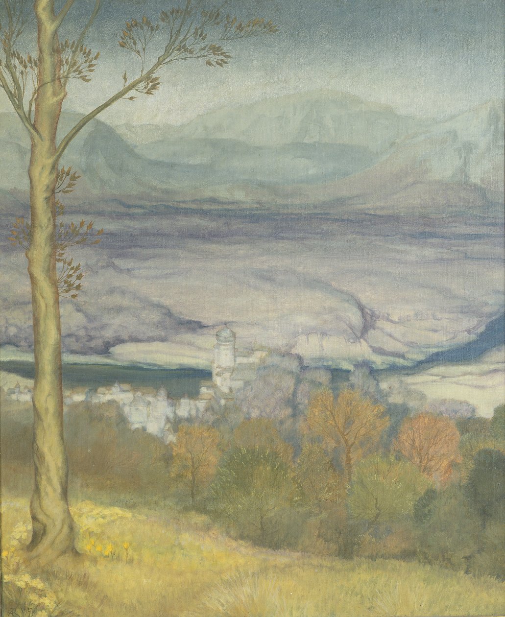 Manzara, c.1920 by Arthur Rackham