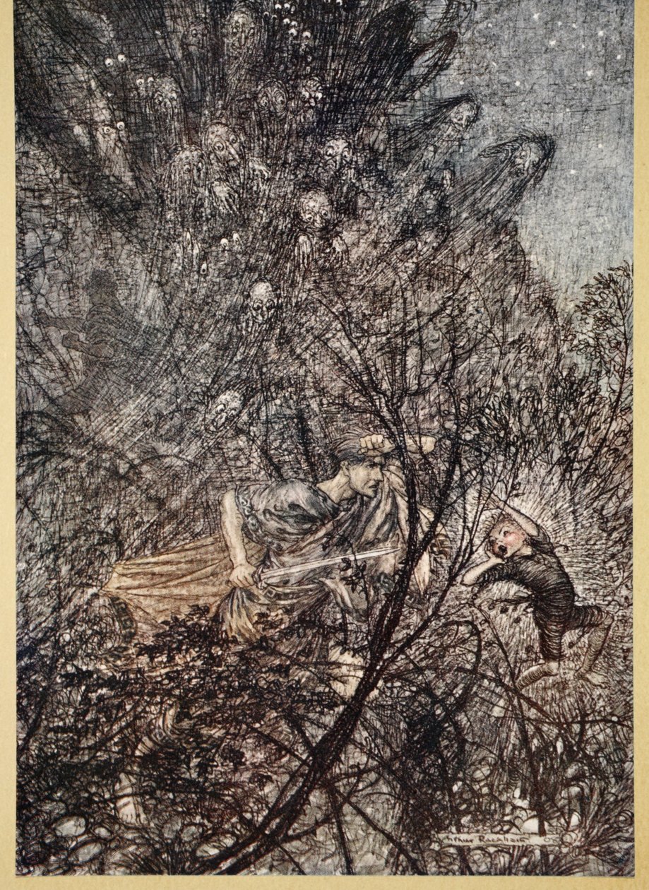 Yukarı ve aşağı, yukarı ve aşağı, Goblin, onları yukarı ve aşağı yönlendir, William Shakespeare