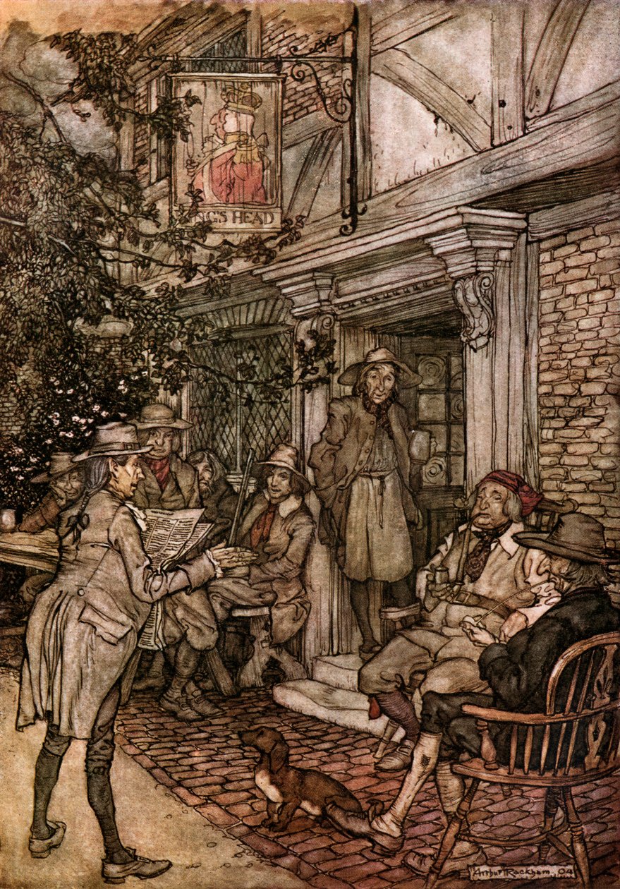 Washington Irving kısa by Arthur Rackham