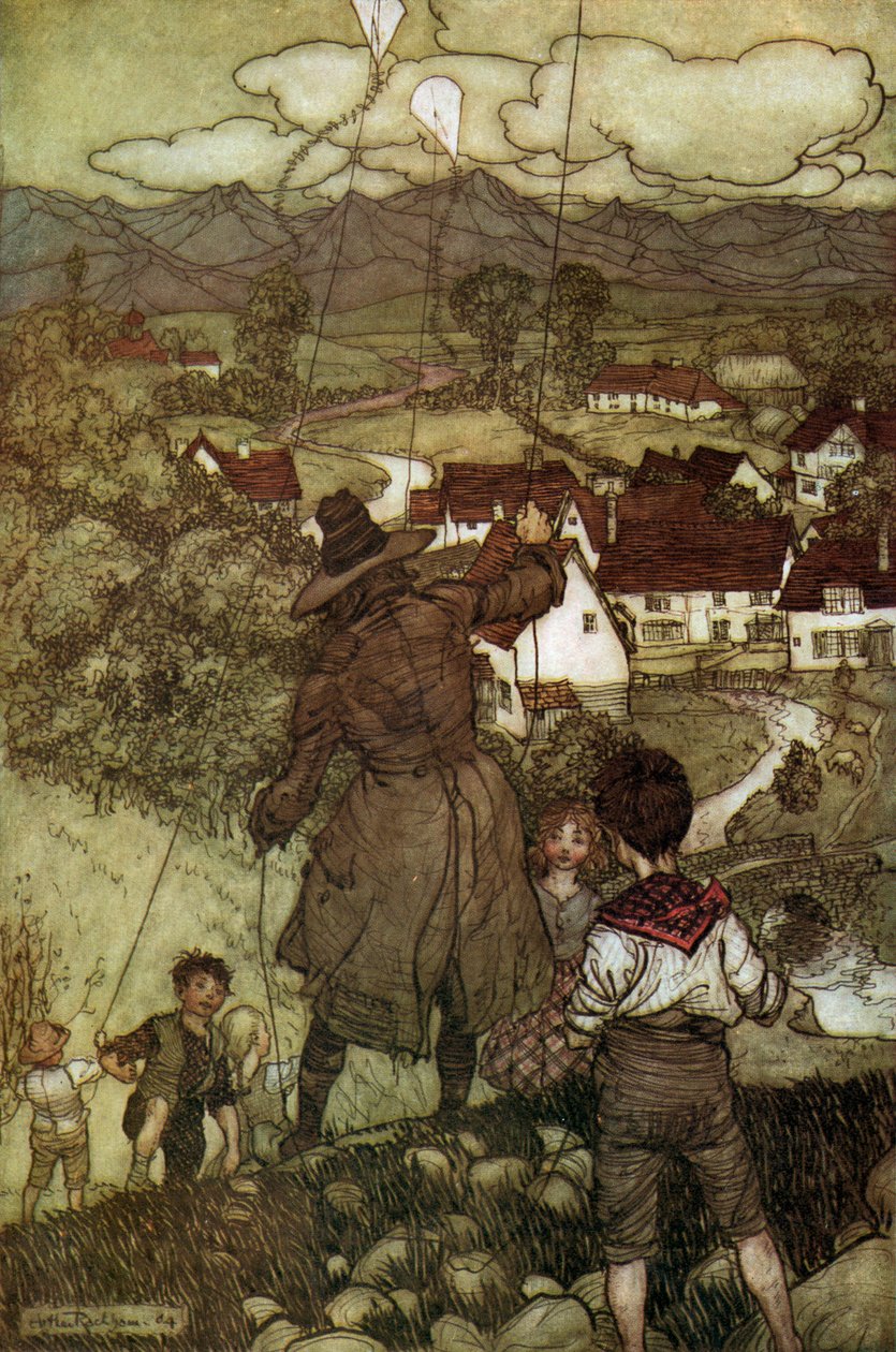 Washington Irving kısa by Arthur Rackham
