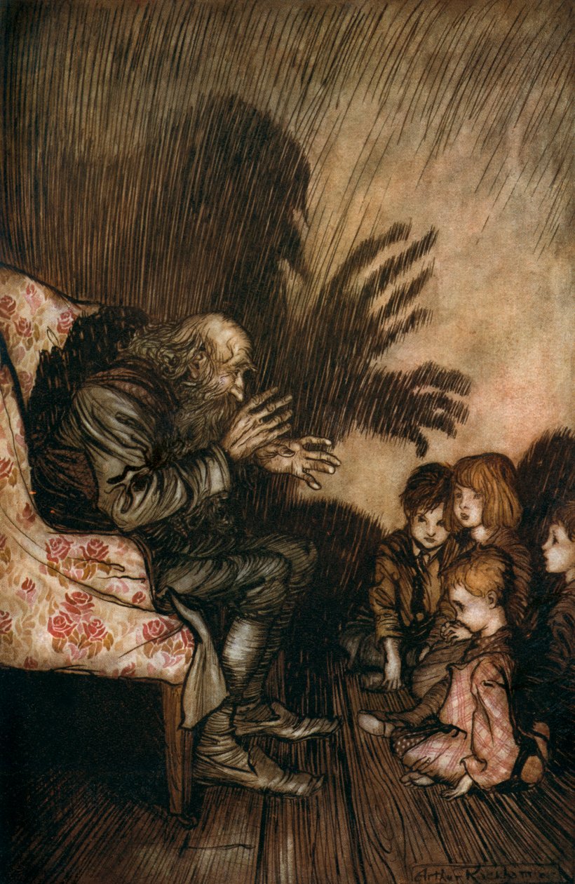 Washington Irving kısa by Arthur Rackham