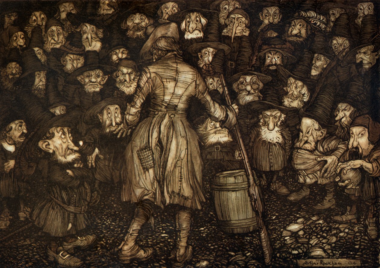 Washington Irving kısa by Arthur Rackham