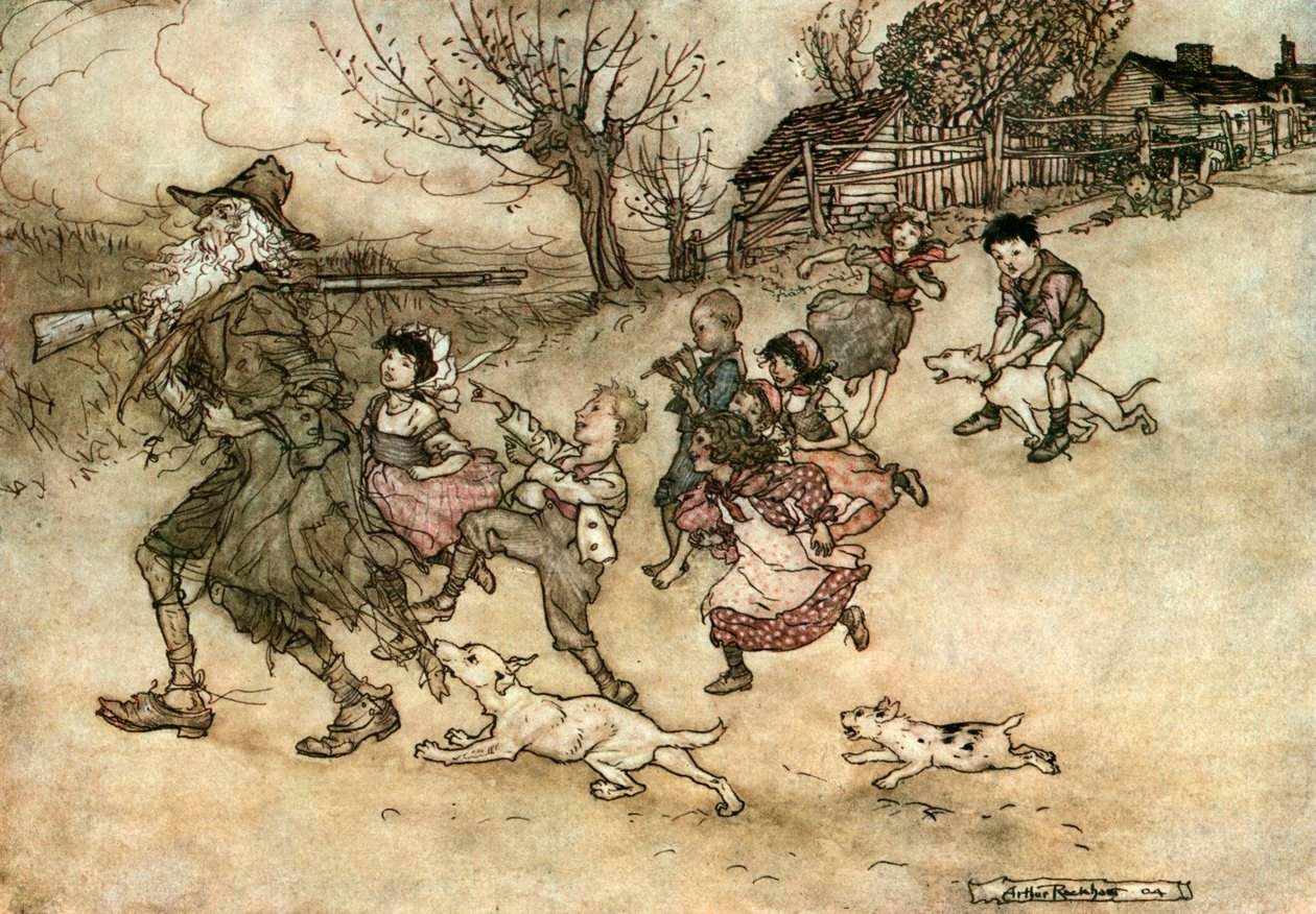Washington Irving kısa by Arthur Rackham