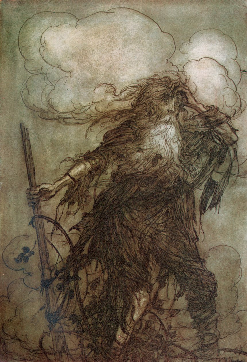 Washington Irving kısa by Arthur Rackham