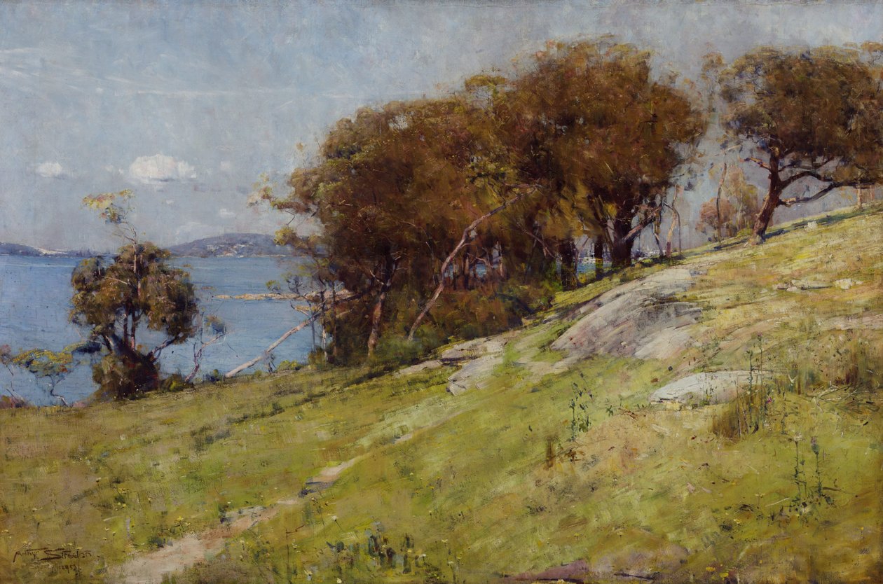 kremorne pastoral by Arthur Streeton
