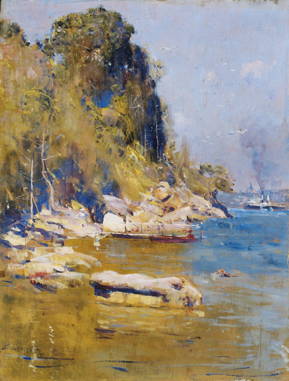 Kampımdan (Sirius Koyu) by Arthur Streeton