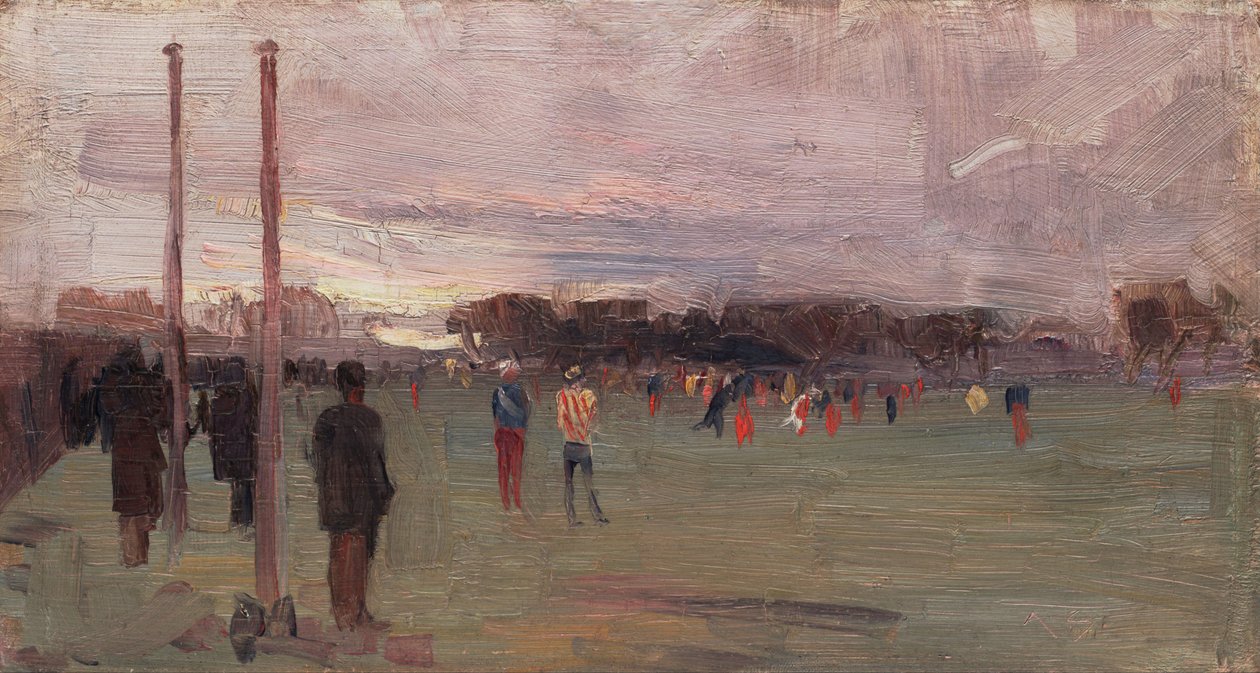 milli oyun by Arthur Streeton