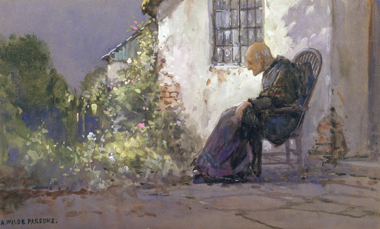 Gölgede 95 Derece, 1912 (gemide wc) by Arthur Wilde Parsons