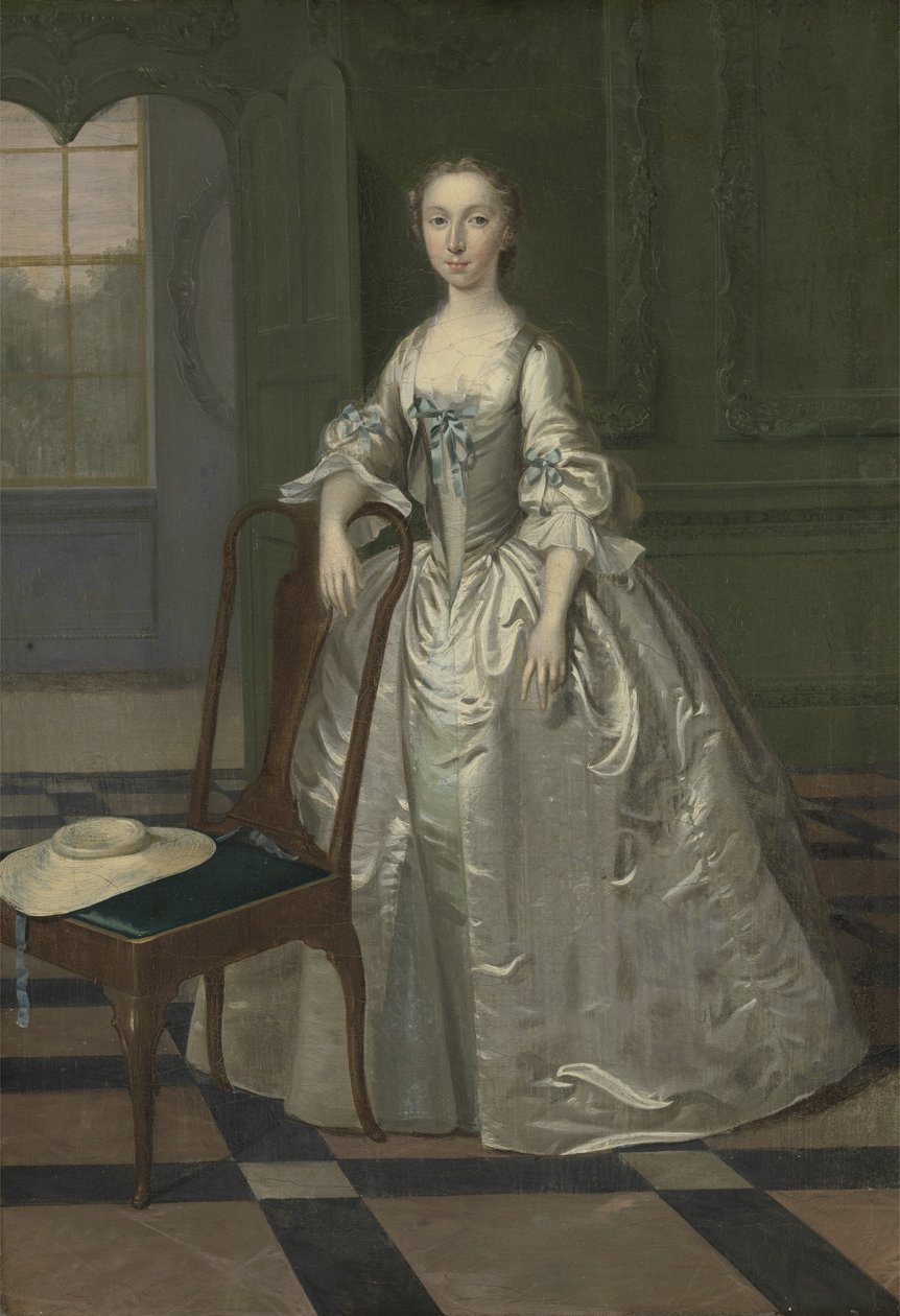 Salonda Bir Kadın, c.1740-41 by Arthur Devis