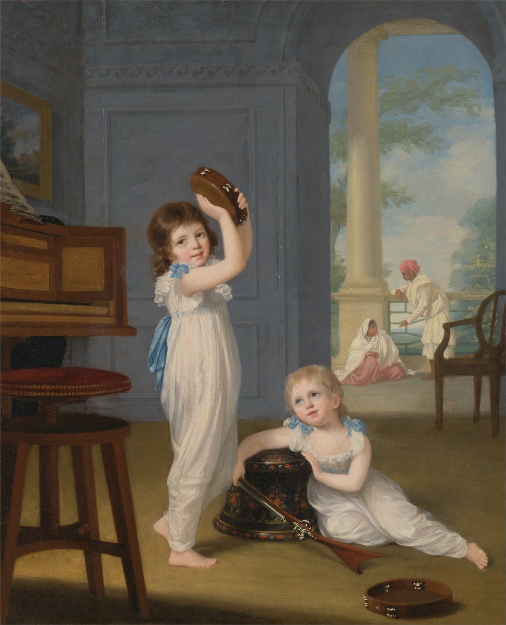 Emily ve George Mason by Arthur Devis
