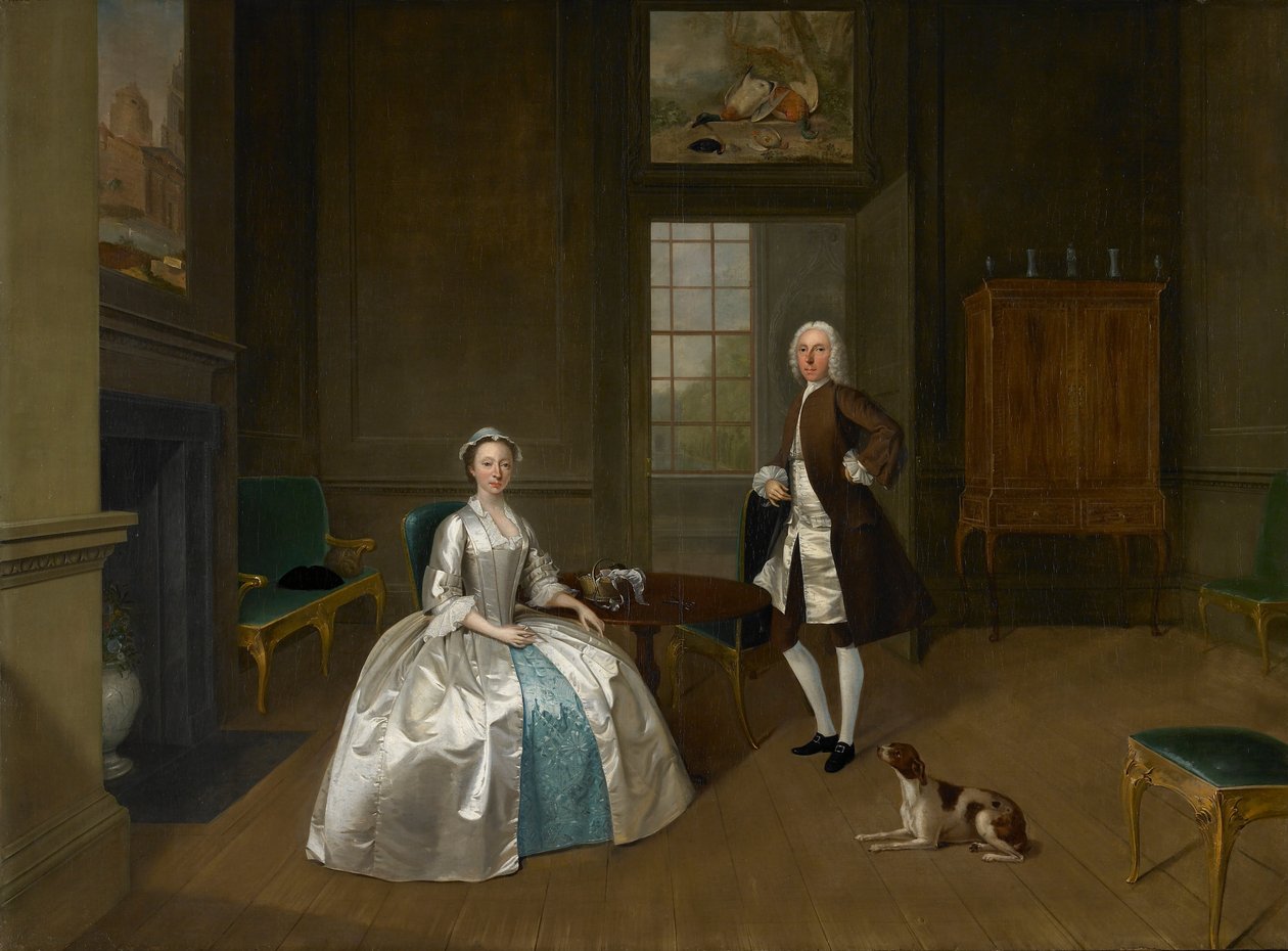 Bay ve Bayan Atherton by Arthur Devis