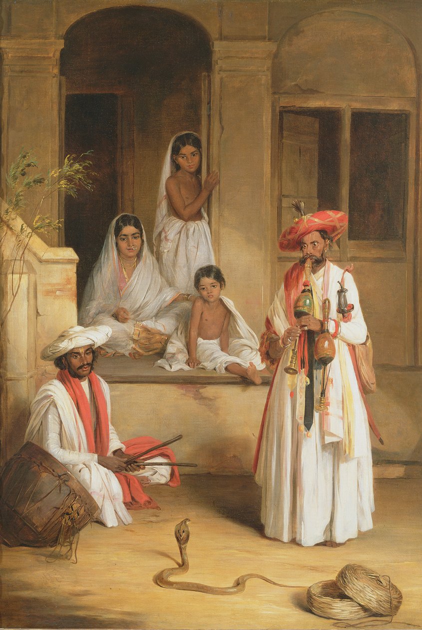 Yılan Oynatıcı by Arthur Devis