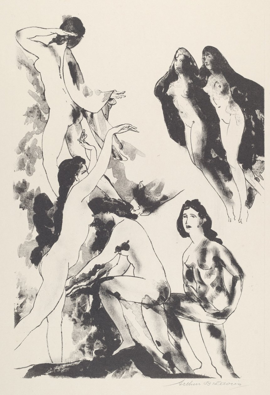 Bulutsuz by Arthur B. Davies