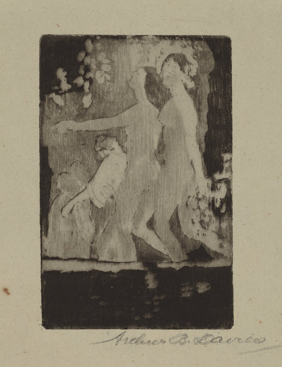 gece by Arthur B. Davies