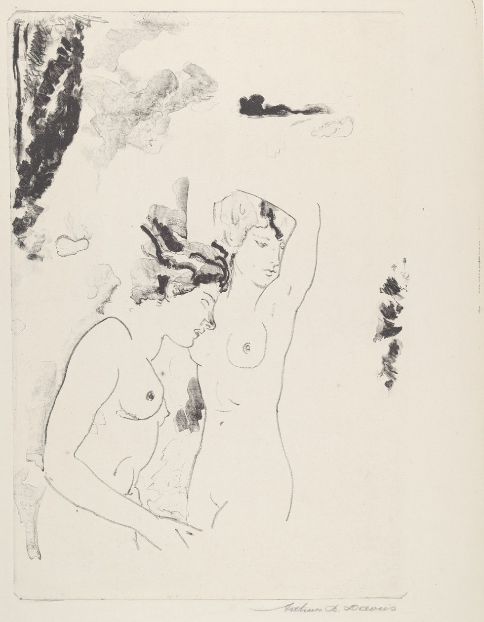 Nehir Perileri by Arthur B. Davies