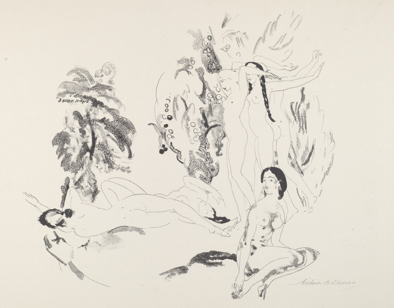 Rüyaların Geçmesi by Arthur B. Davies