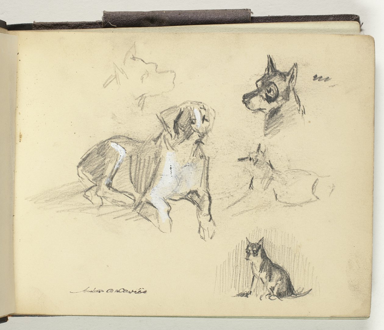 eskiz defteri ben by Arthur B. Davies