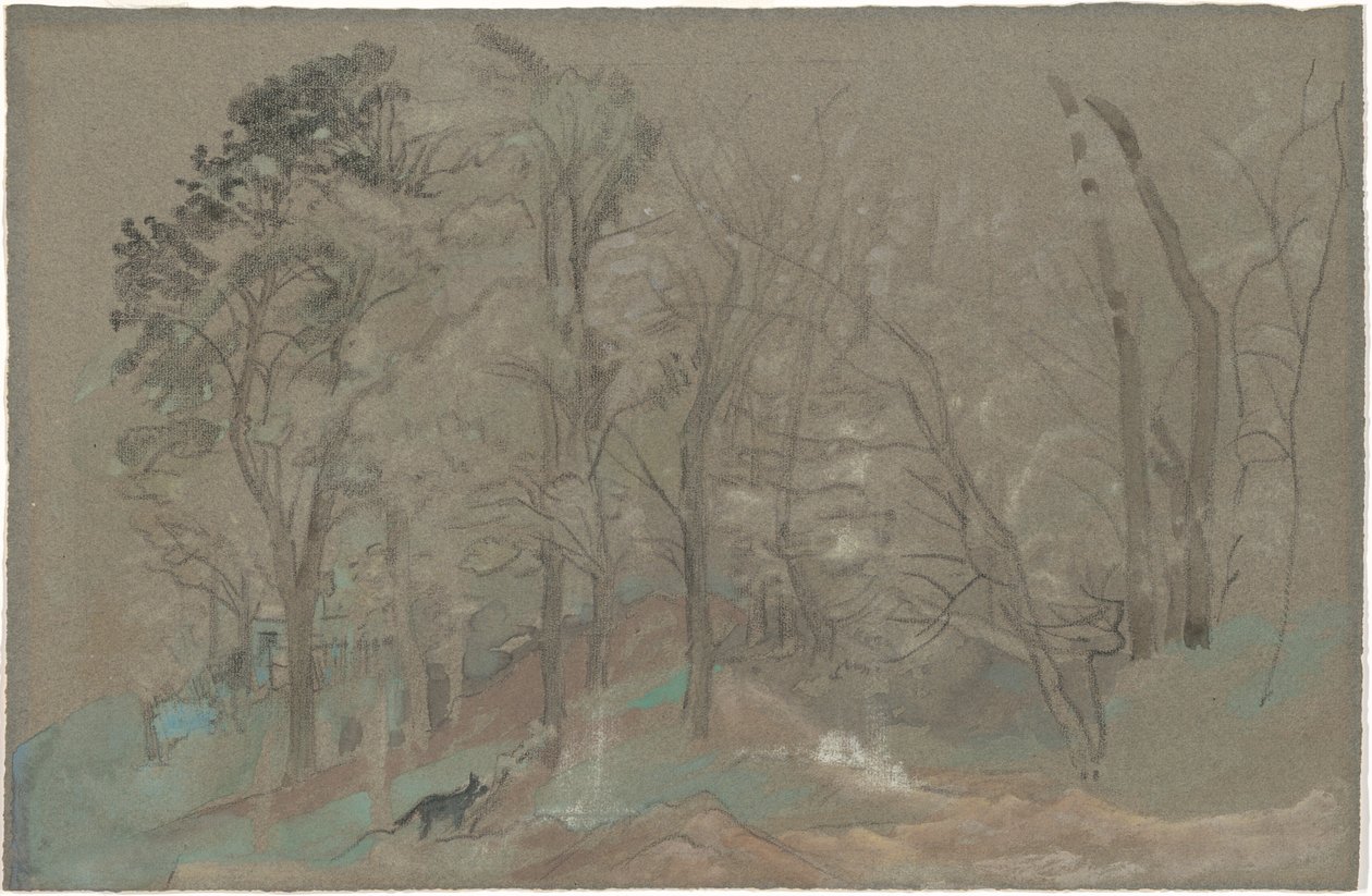 İlk Kar Yağışı by Arthur B. Davies
