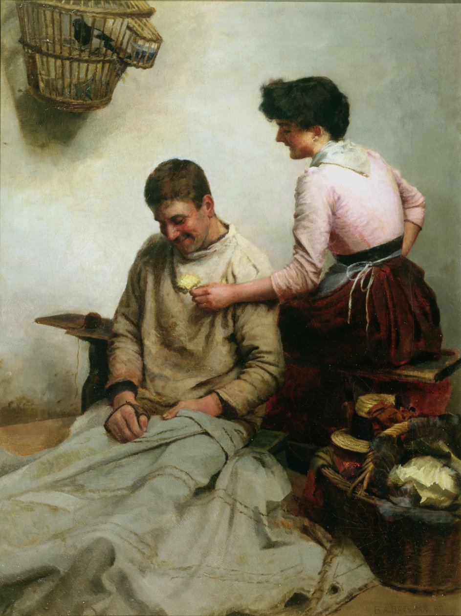 Evlilik, 1887 (çift için bkz. 238986) by Arthur Bateman