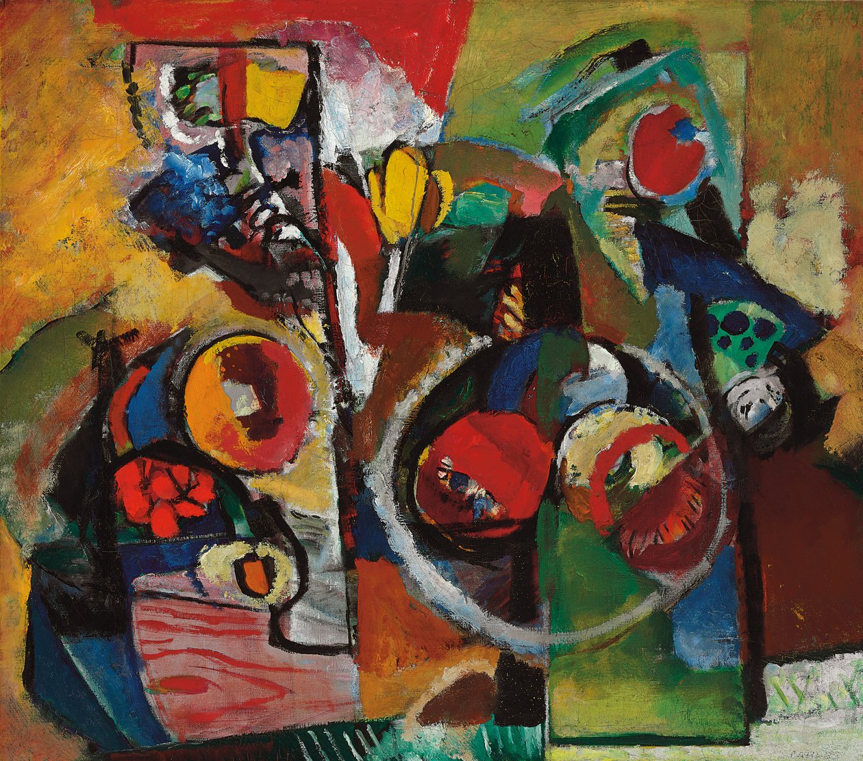 Soyutlama #2, c.1929-1935 (tuval üzerine yağlıboya) by Arthur Beecher Carles