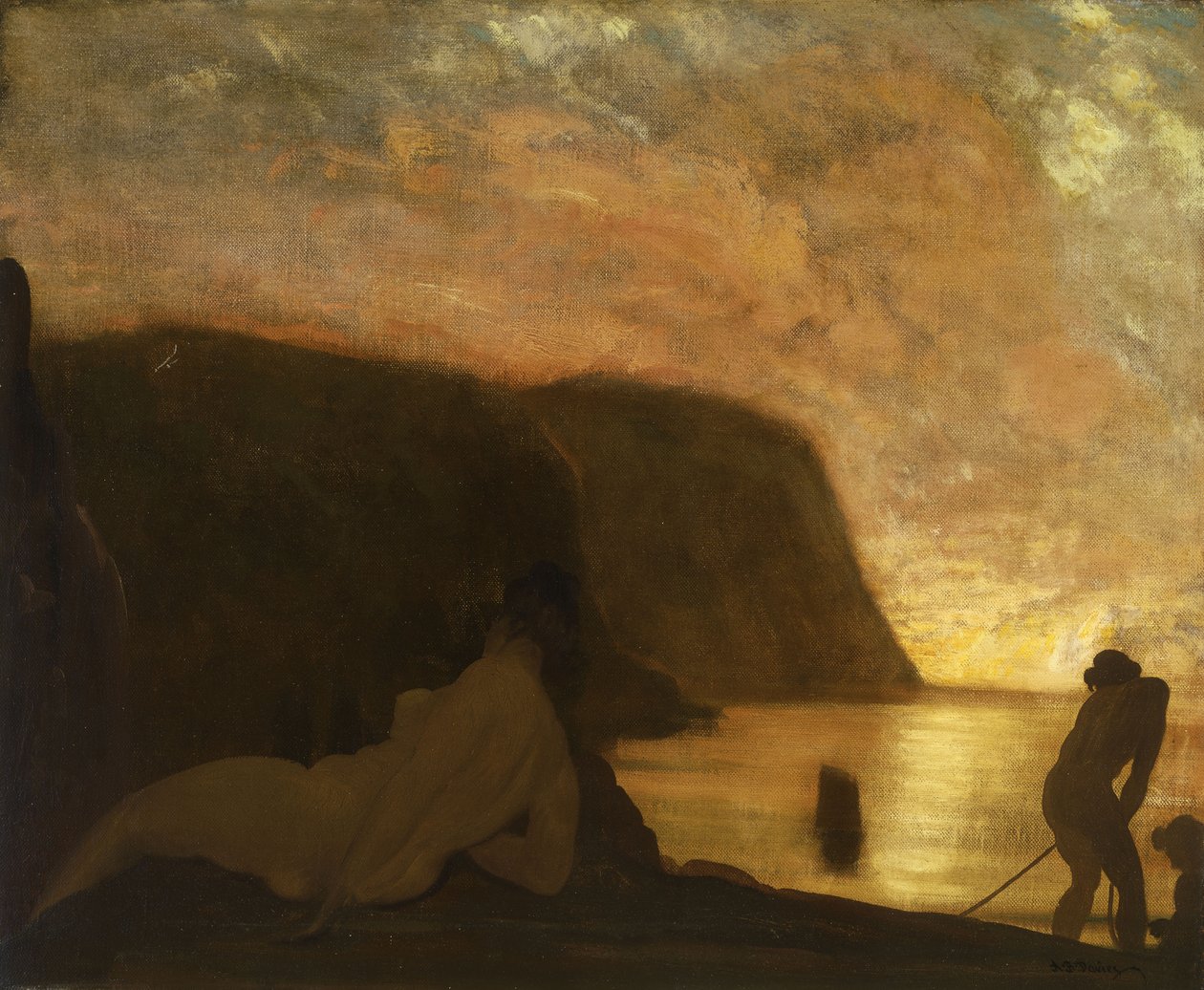 Daha Büyük Bir Sabah, by Arthur Bowen Davies