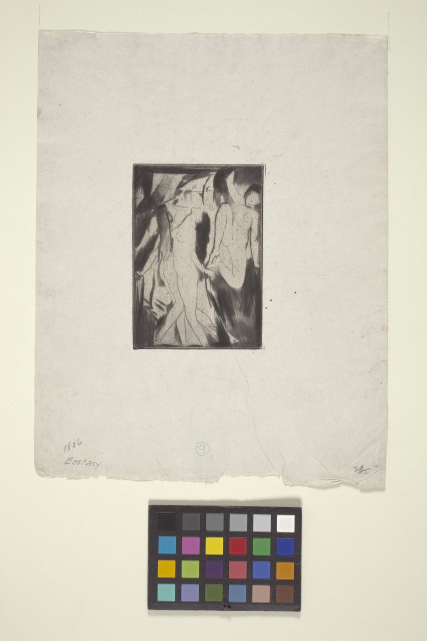 Ekstazi (kuru nokta) by Arthur Bowen Davies