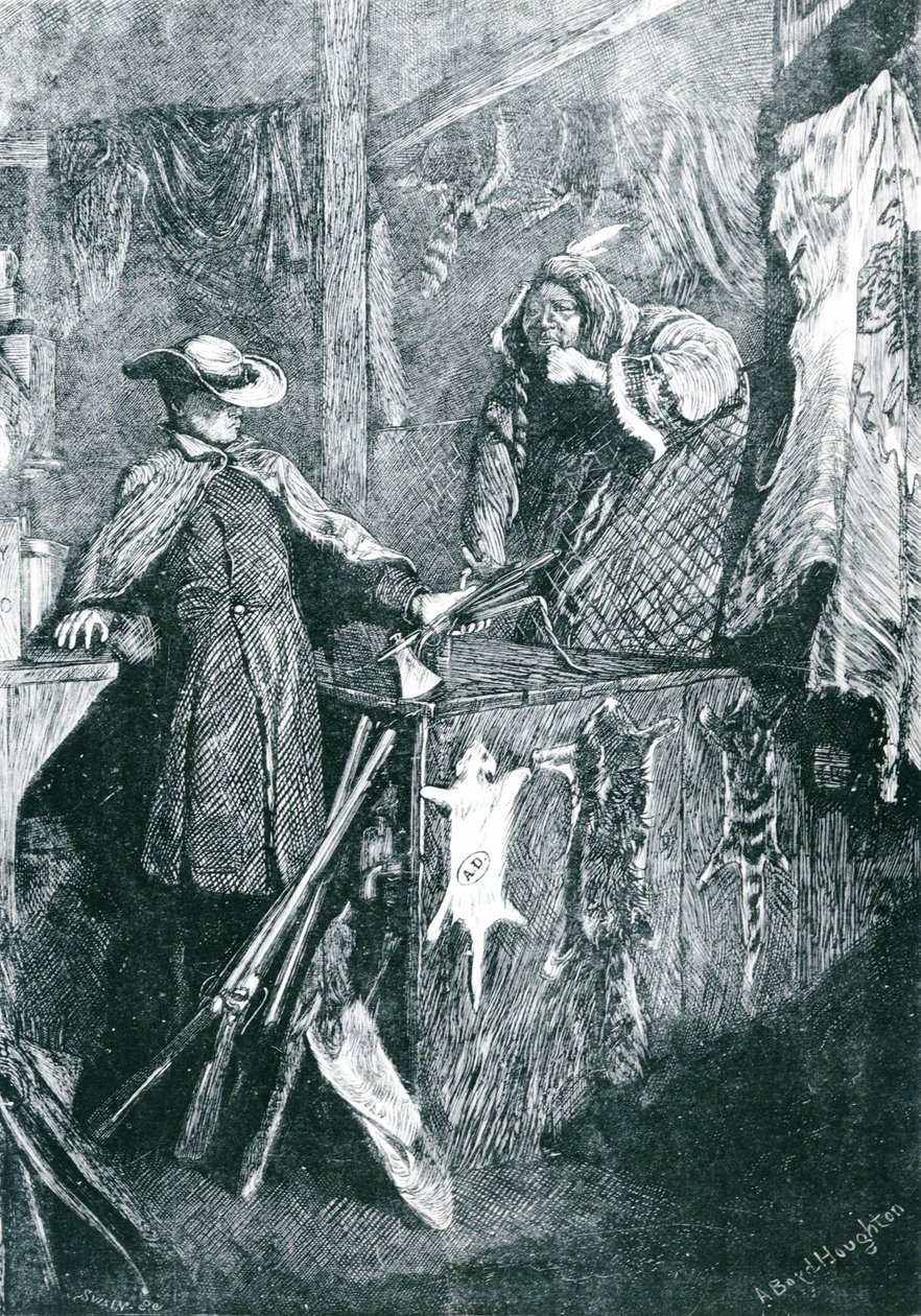 Joseph Swain (1820-1909) 1871 tarafından kazınmış, Amerika