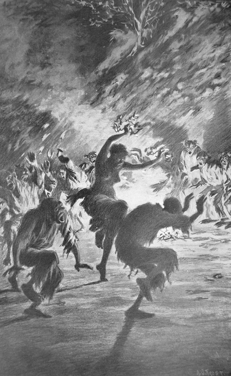 Haiti Vudu Ritüeli by Arthur Burdett Frost