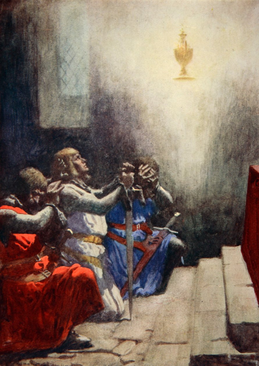 Sadece Galahad Kutsal Kâse