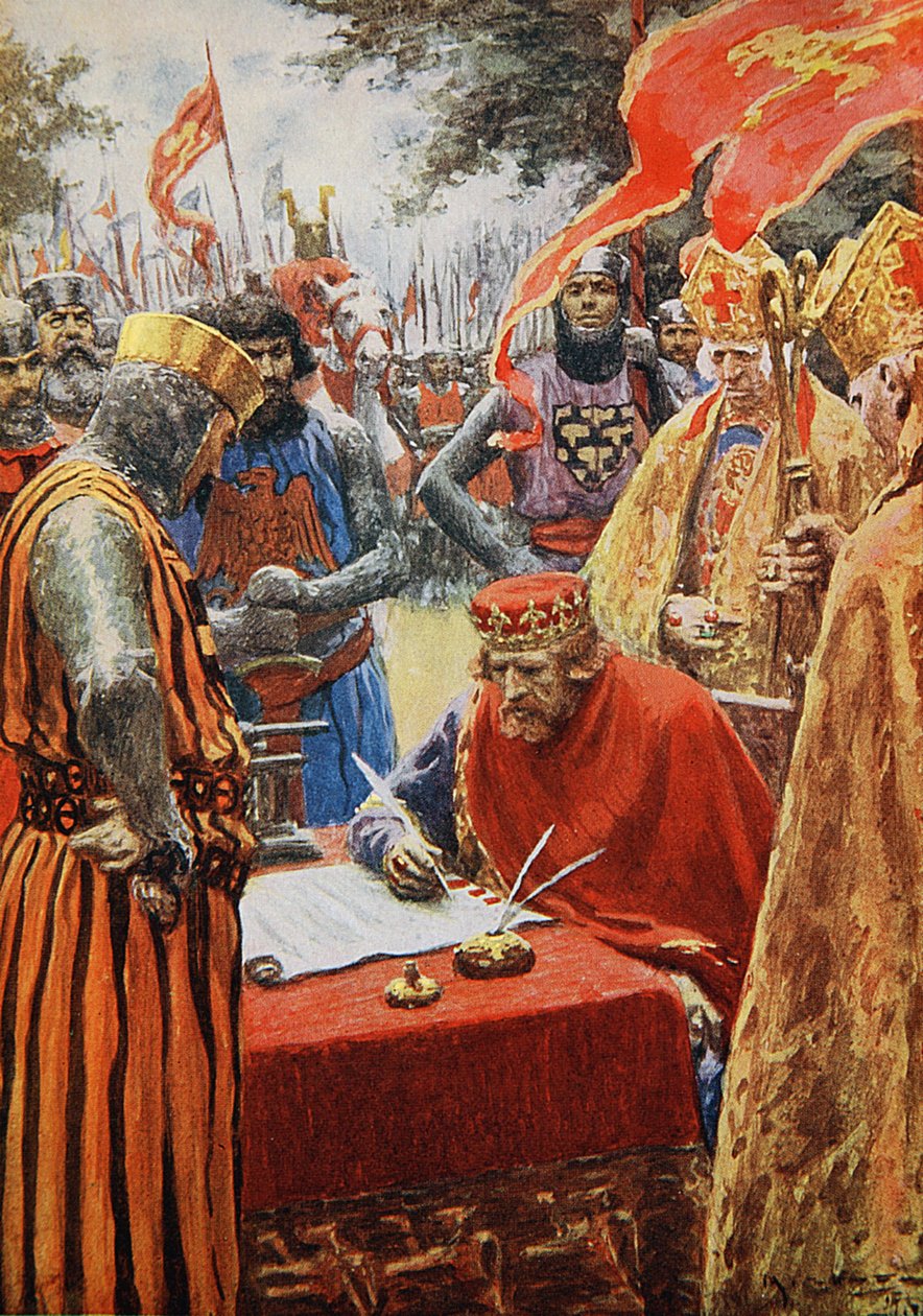 Kral John, Magna Carta