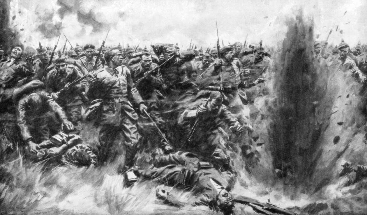 İngiliz Cephesinde Büyük Bir Alman Saldırısı, I. Dünya Savaşı, 1914 1926. by Arthur C. Michael