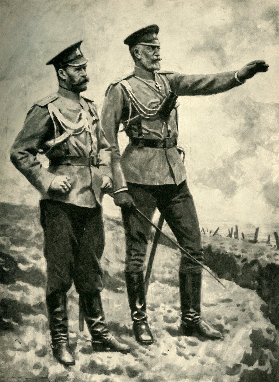 Rus Komutanlığındaki Değişiklikler, Eylül 1915. Birinci Dünya Savaşı, c1920. by Arthur C. Michael