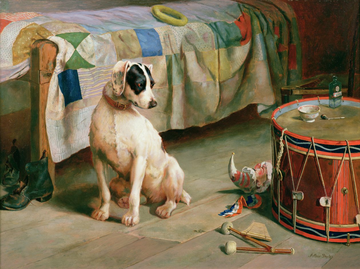 ಮರೆಮಾಡಿ ಮತ್ತು ಸೀಕ್ (ತೈಲ) ಟರ್ಕಿ by Arthur Charles Dodd