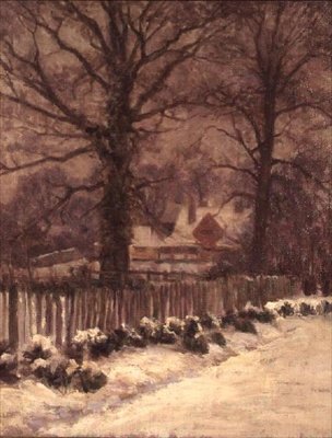 Karlı Bir Yol by Arthur Claude Cooke