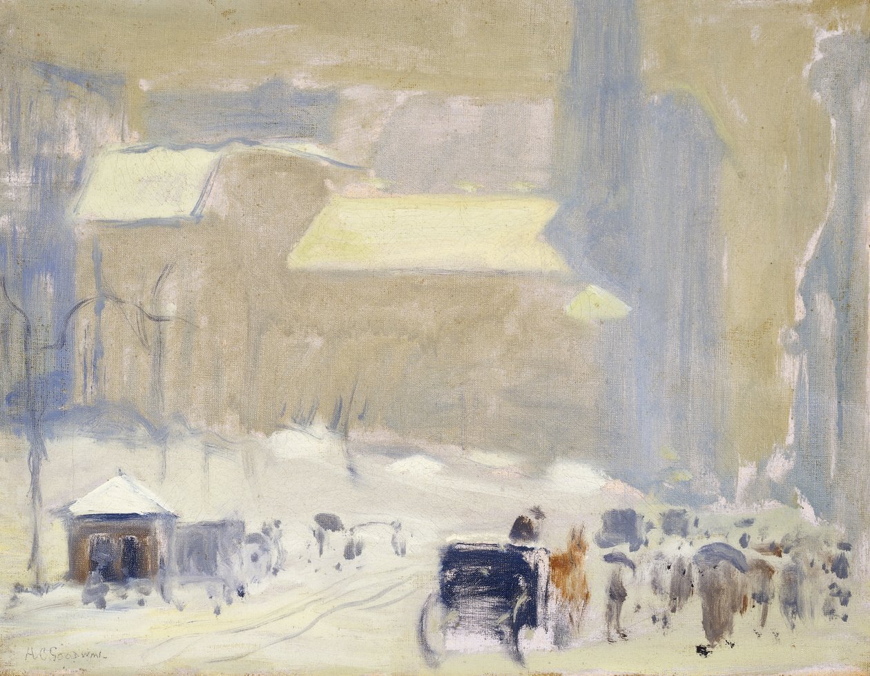 Park Sokak Kilisesi, Boston by Arthur Clifton Goodwin