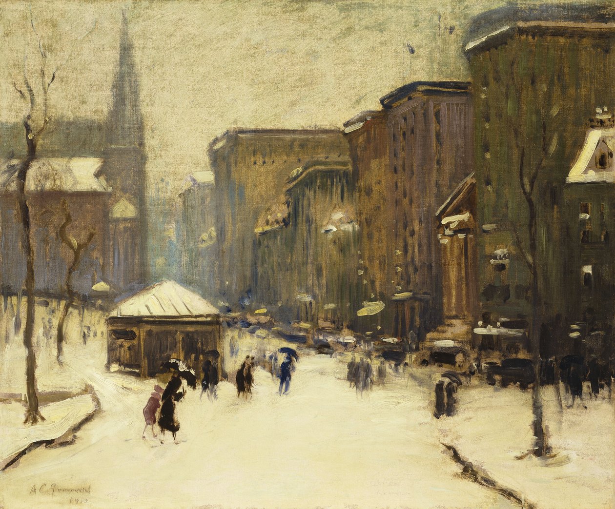 Karda Park Sokak Kilisesi by Arthur Clifton Goodwin