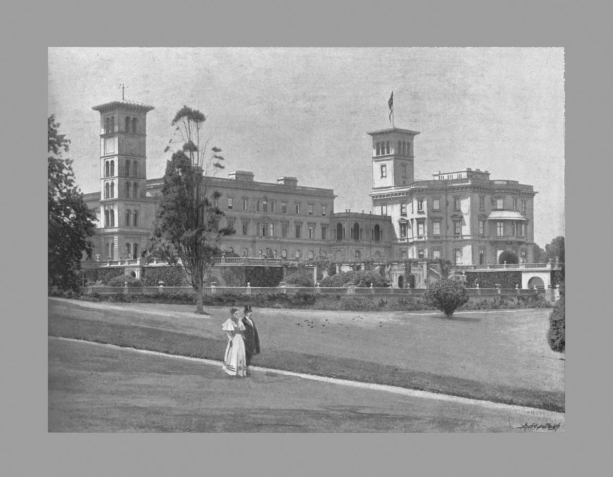Osborne Evi, I.O.W. C1900 by Arthur Debenham