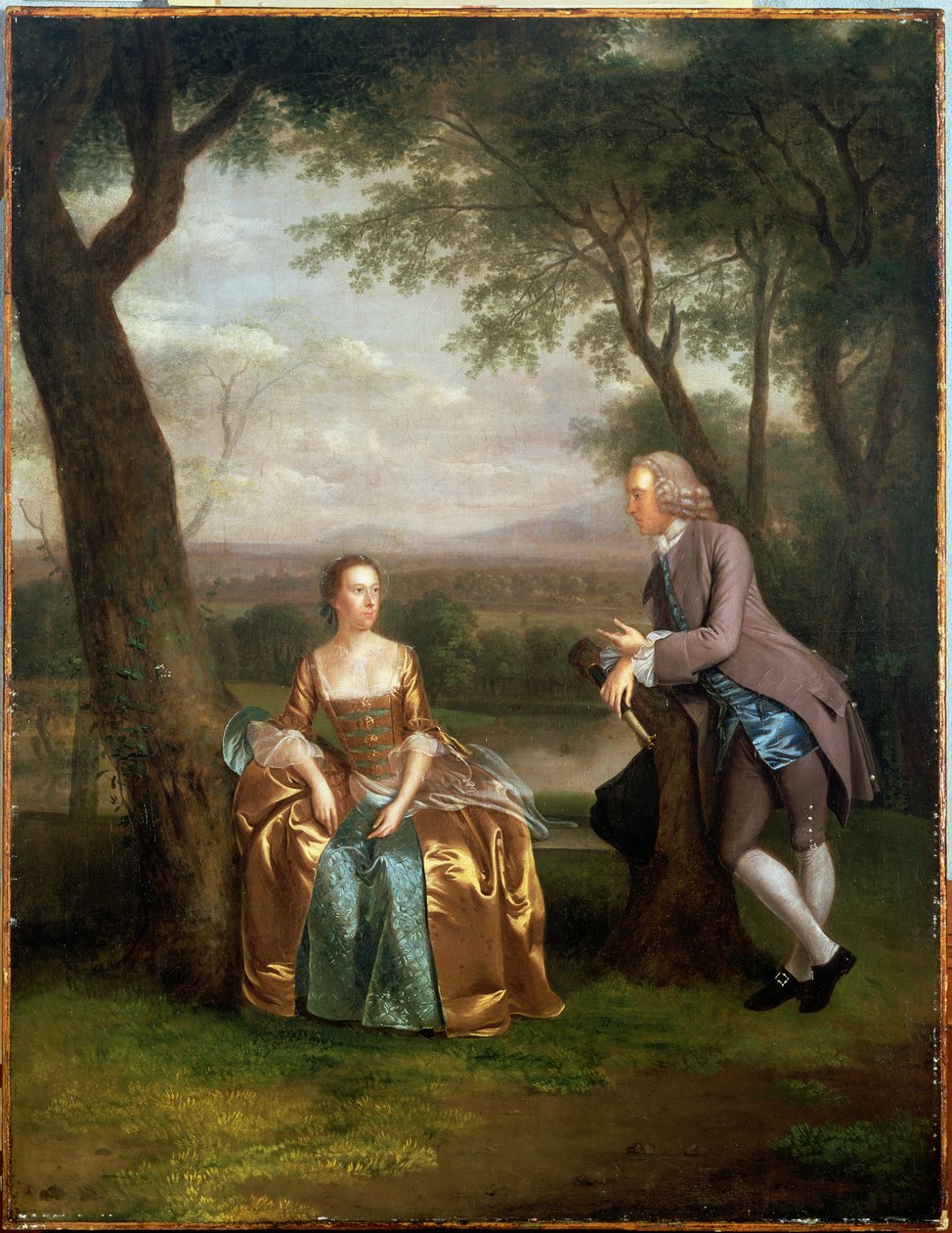 Bir Çiftin Portresi, muhtemelen Daniel ve Mary Swaine, Leverington Hall