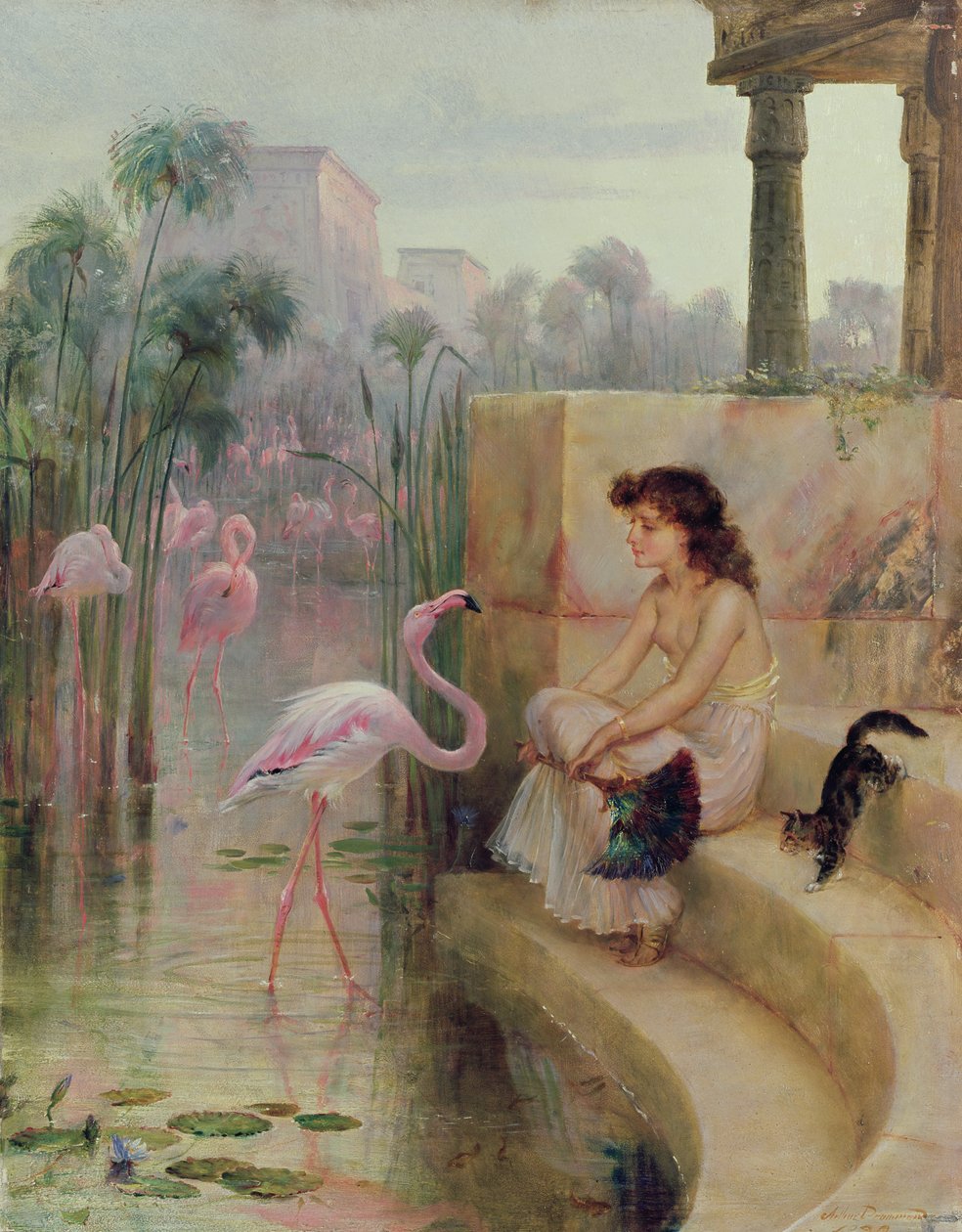 Flamingolu Kız by Arthur Drummond